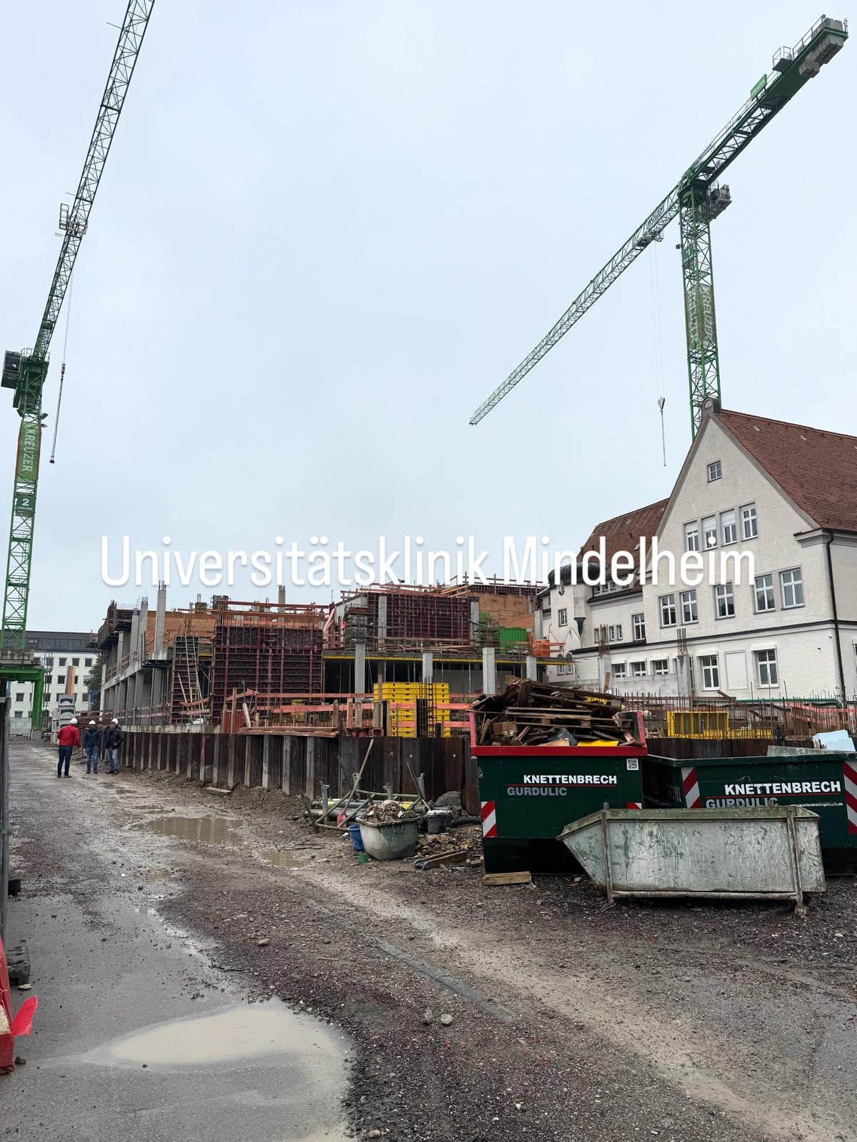 Universitätsklinik Mindelheim – laufendes Projekt